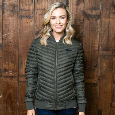 Tulbagh Bomber Puffer Jacket Fatigue