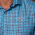 Kingsley Heath Geo Luxe Slim Fit Shirt Sky