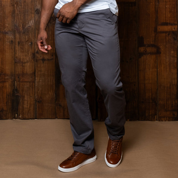 Sabi Sands Chino Trouser - Slate - Kingsley Heath