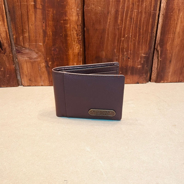 Kingsley Heath Thick Stitch Wallet - Tan