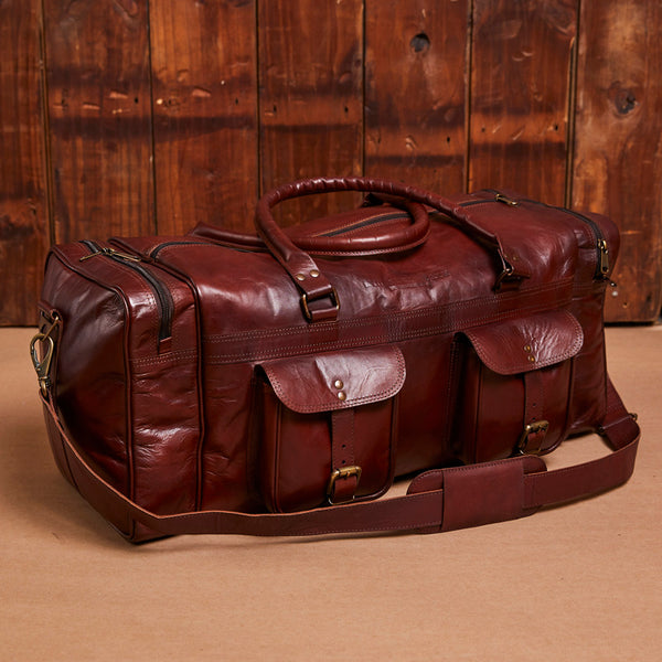 Pondo Weekend Bag Tan - Kingsley Heath