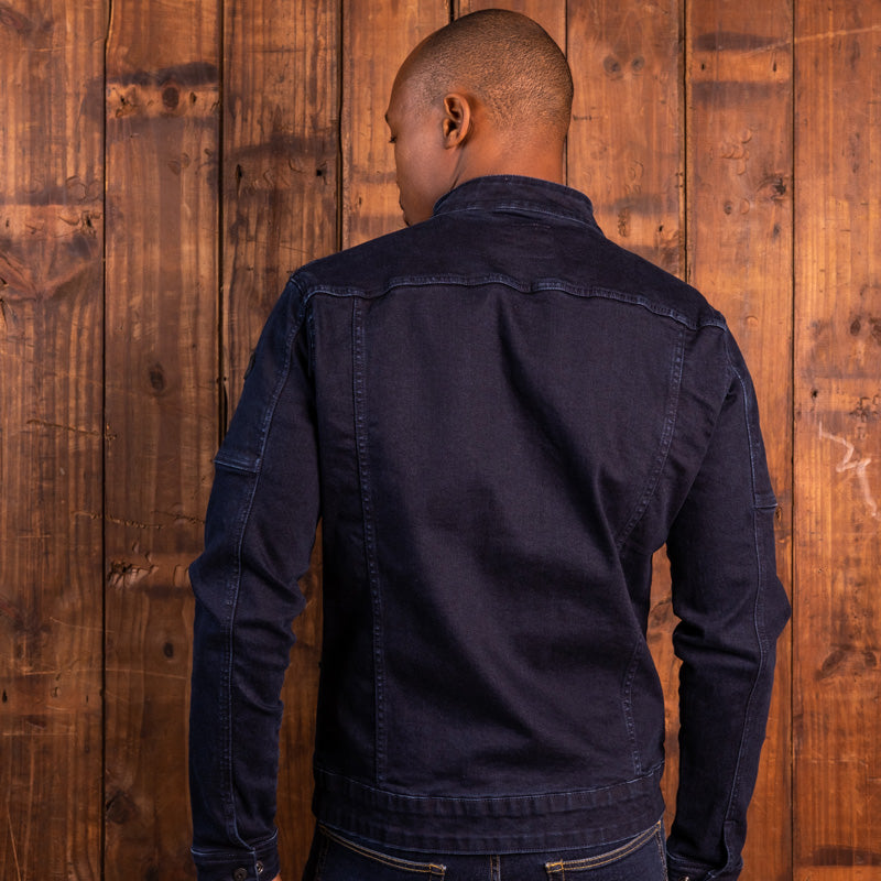 Blue Denim Crop Gilet | New Look