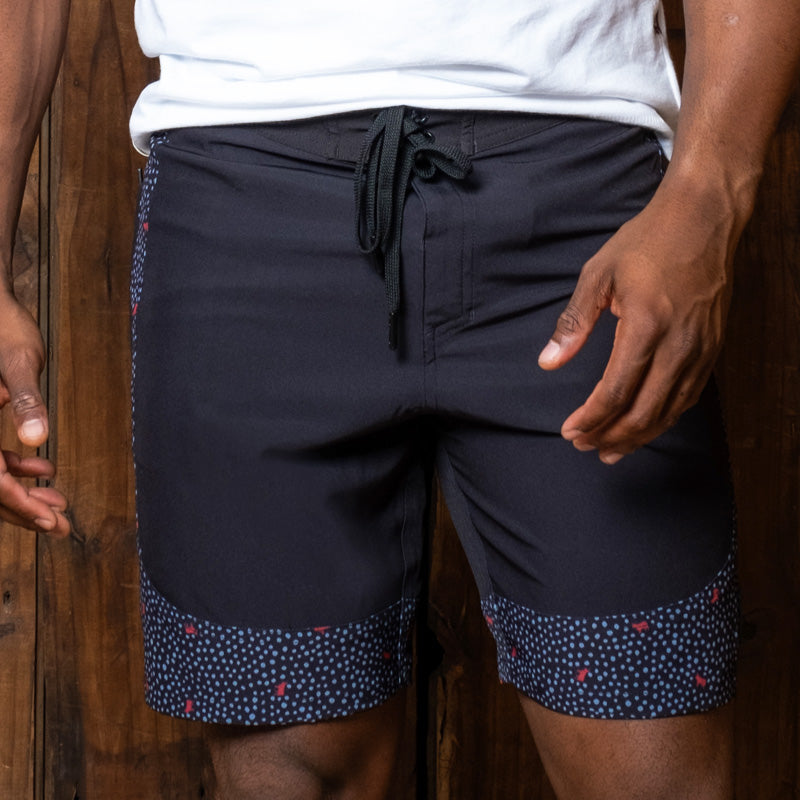 Dotted Boardie Short 24-25 Midnight