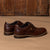 Kingsley Heath F Nguni Trim Plain Toe Tan/Brass