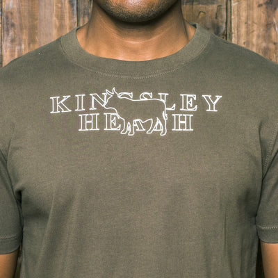 Kingsley Heath Nguni Crew Tee Fatigue