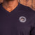 Vintage Nguni Badge V-Neck Tee Midnight