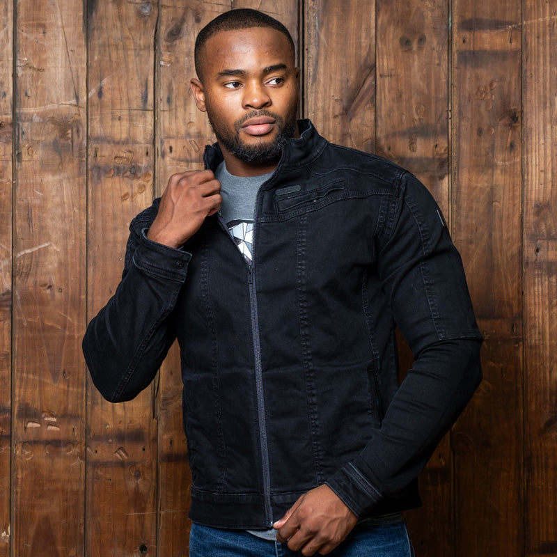 Grey jacket mens best sale