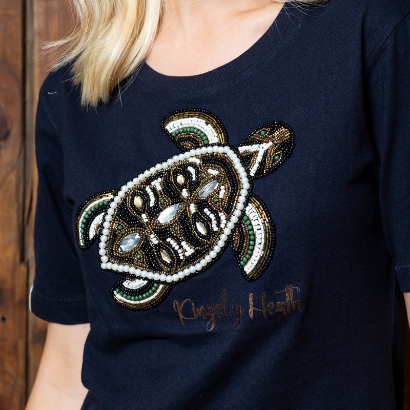 Turtle Luxe Regular Crew Tee Midnight