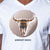 Shutter Skull V-Neck Tee Pelican