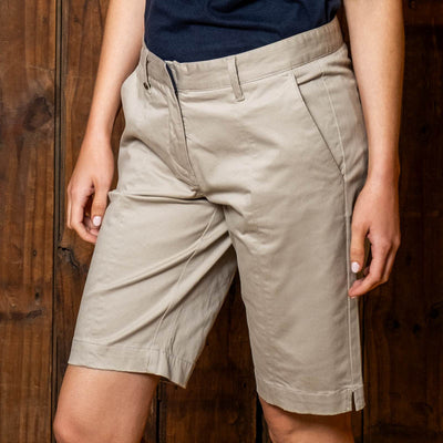 Kingsley Heath Luxe Bermuda Short 24-25 Stone