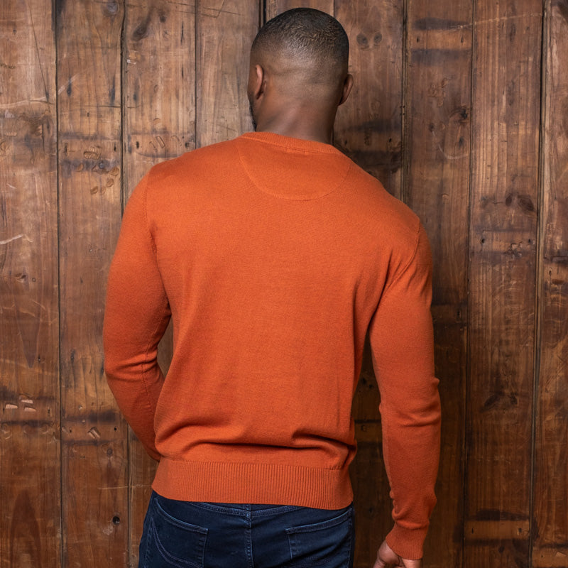 Timeless Kingsley Heath Cashmere-Blend Crew Pullover Buffalo