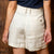 Clifton High-Waisted Flared Short 24-25 Sand