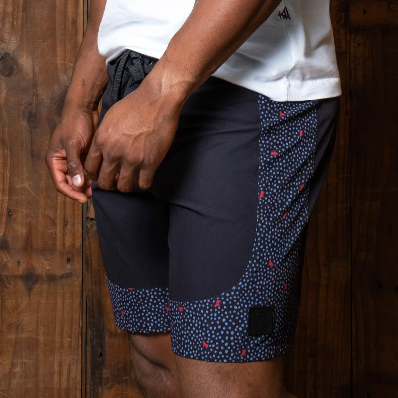 Dotted Boardie Short 24-25 Midnight