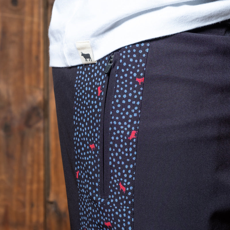 Dotted Boardie Short 24-25 Midnight