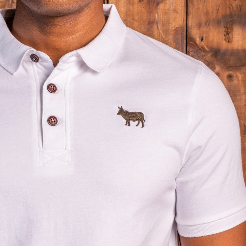 Kingsley Heath Luxe Classic Regular SJ Polo Pelican