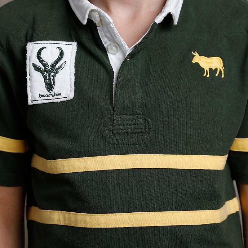 Champions 2.0 Rugby Polo Short Sleeve - Forest