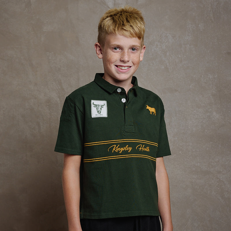 Champs MVP 2.0 Rugby Polo SS - Forest