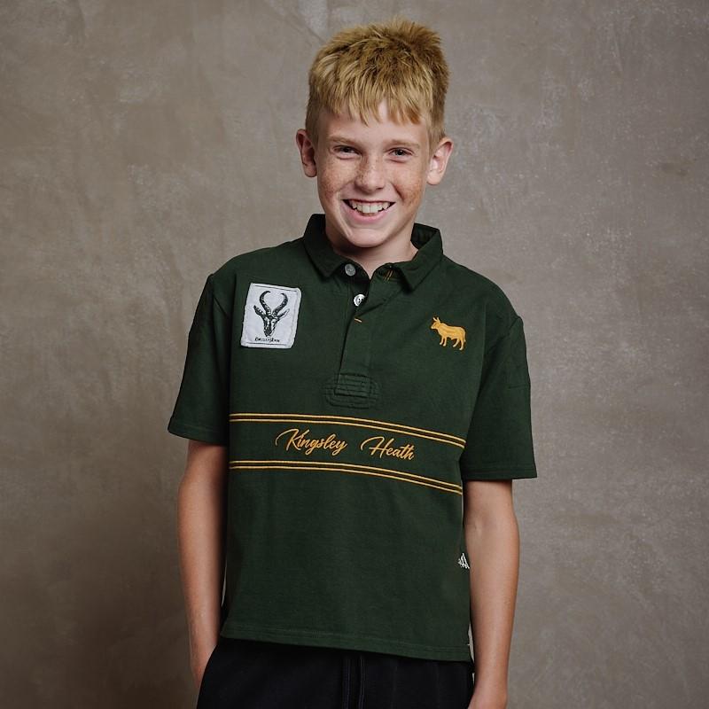 Champs MVP 2.0 Rugby Polo Short Sleeve - Forest