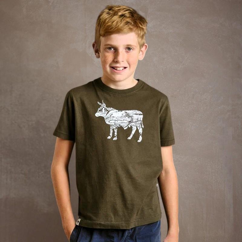 East Coast Summer Doodle Crew Tee - Fatigue
