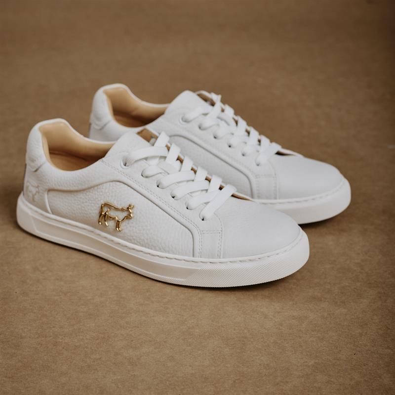 Kingsley Nguni Luxe Sneaker - Pelican