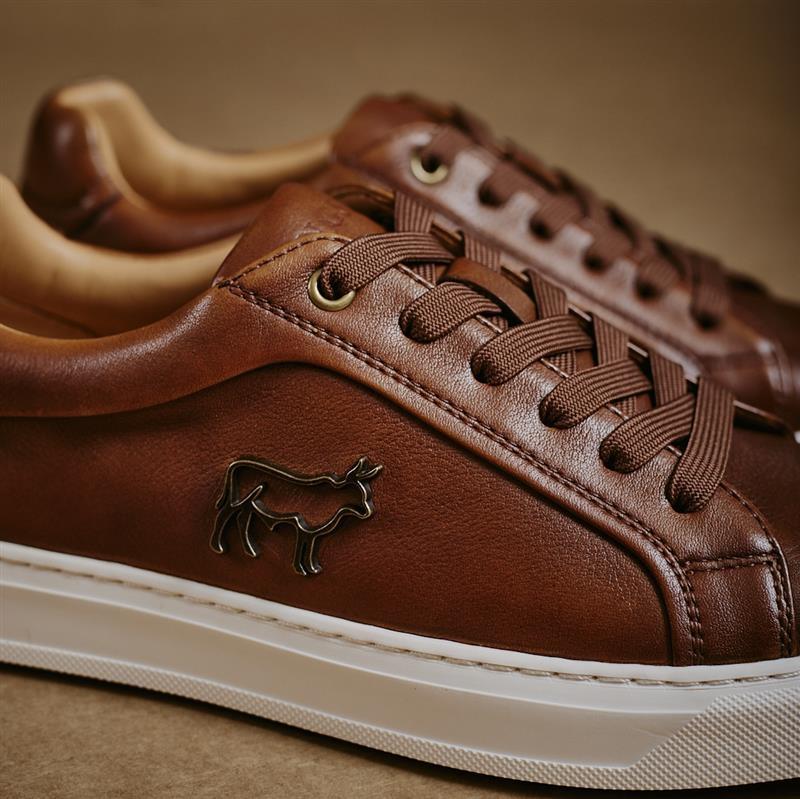 Kingsley Nguni Luxe Sneaker - Tan
