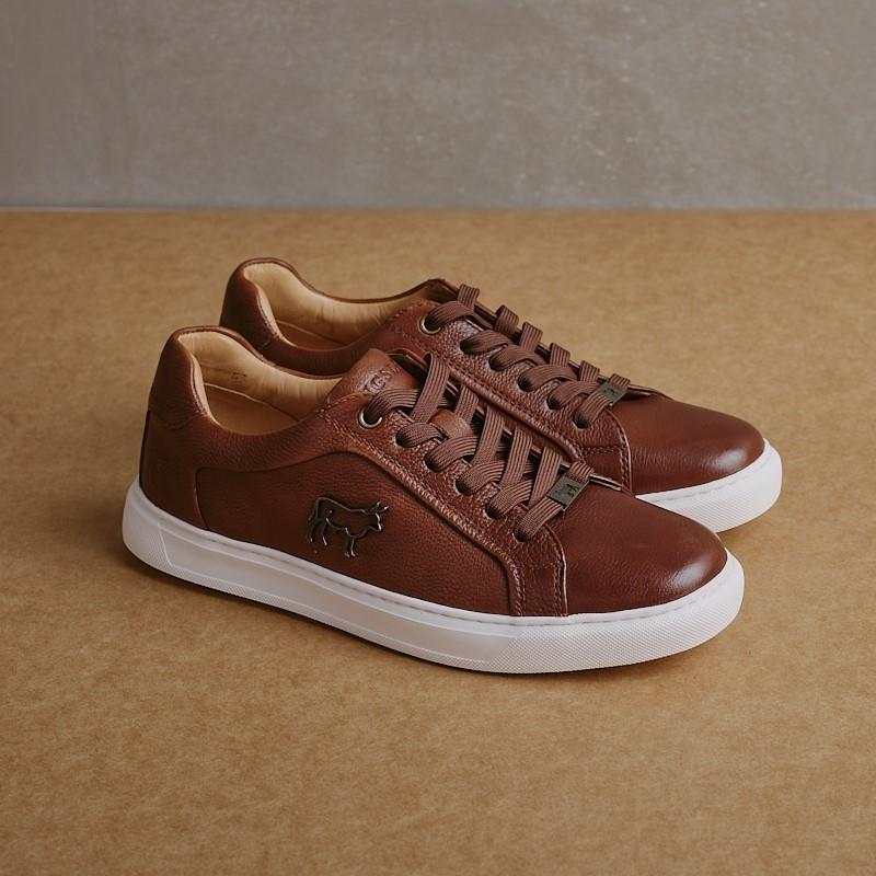 Nguni Luxe Sneaker - Tan