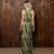 Africa Luxe Racer Maxi Dress Fatigue