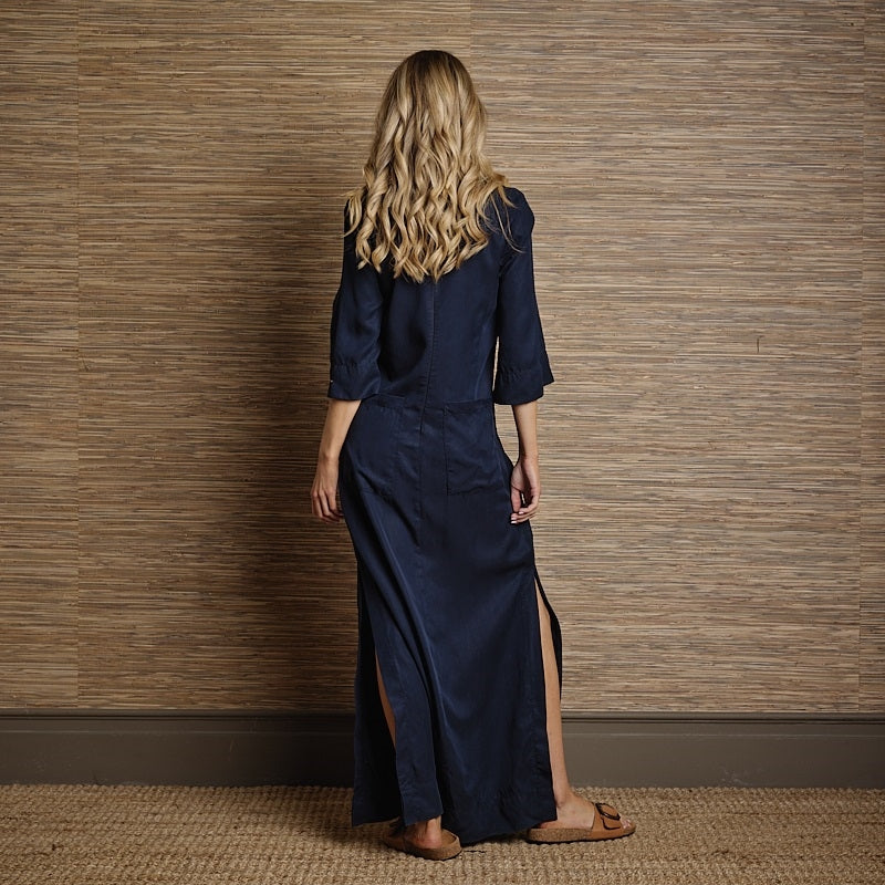 Cool Summer Maxi Dress - Midnight