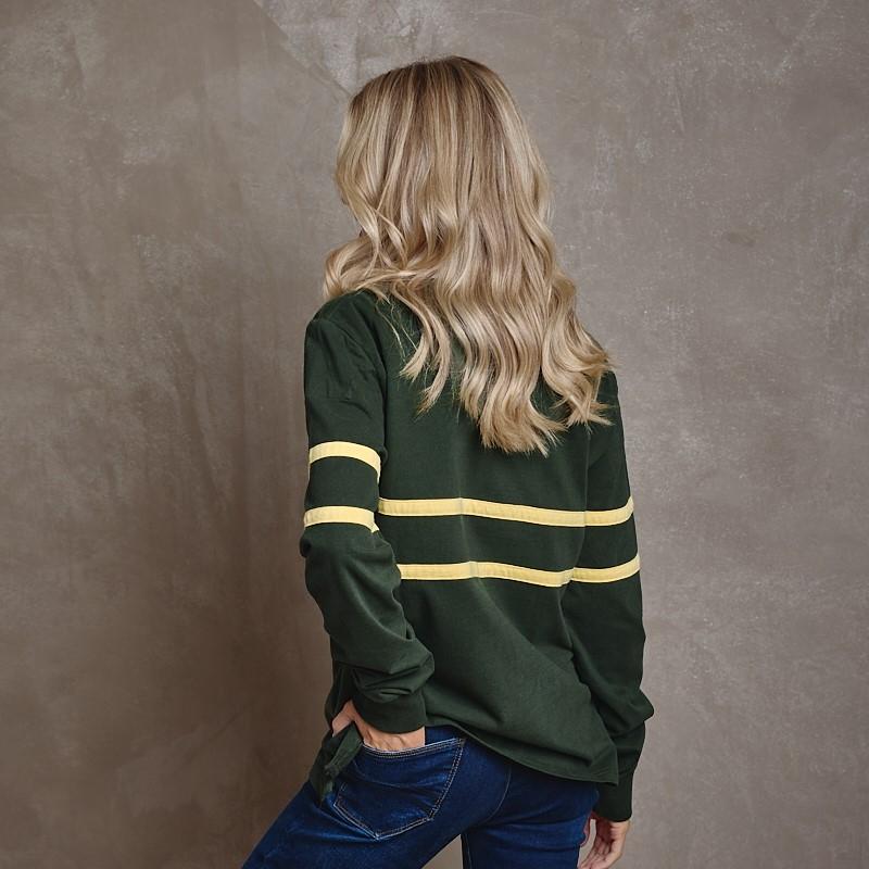 Champions 2.0 Rugby Polo Long Sleeve - Forest