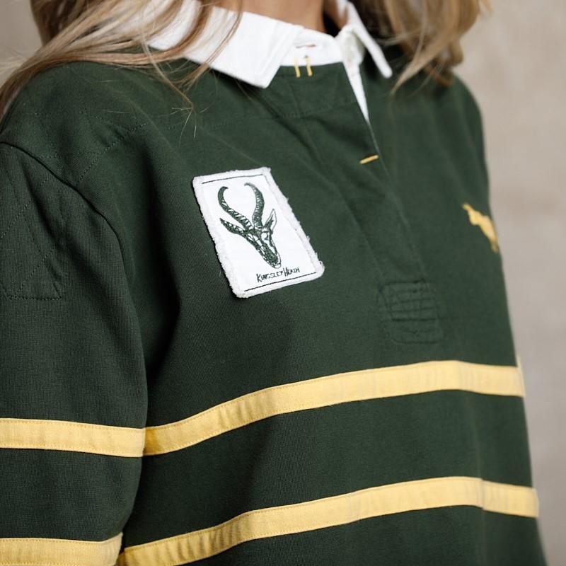Champions 2.0 Rugby Polo Long Sleeve - Forest