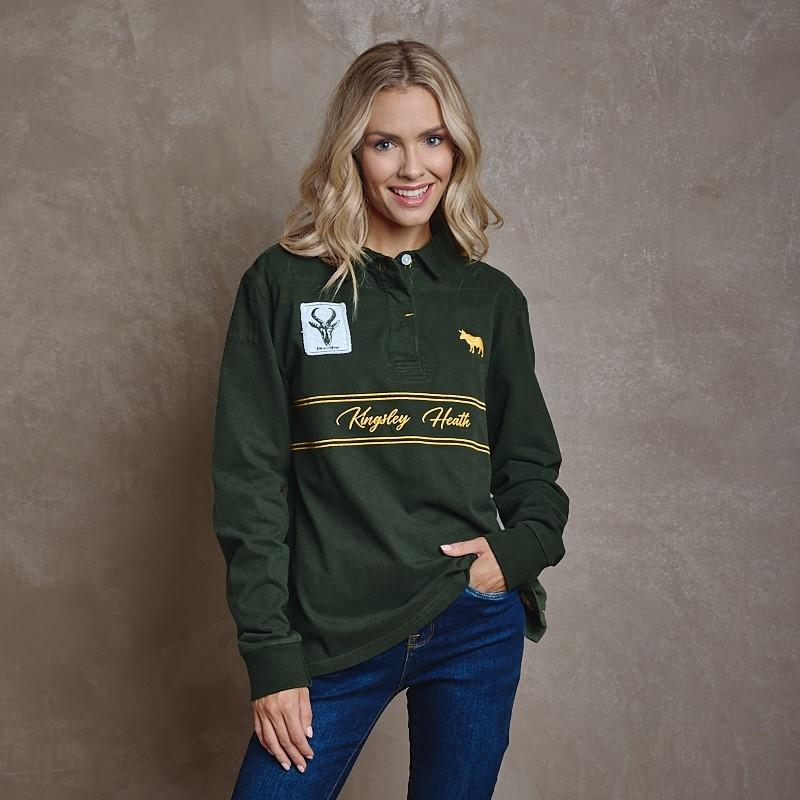 Champs MVP 2.0 Rugby Polo Long Sleeve - Forest