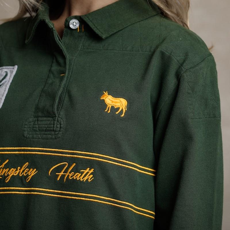 Champs MVP 2.0 Rugby Polo Long Sleeve - Forest