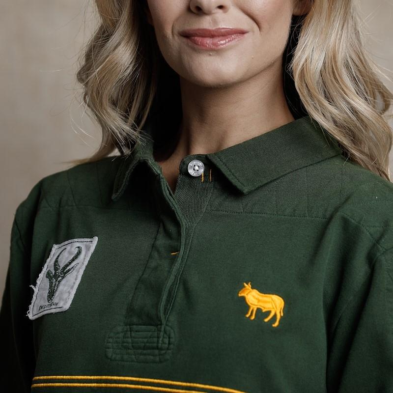 Champs MVP 2.0 Rugby Polo Long Sleeve - Forest