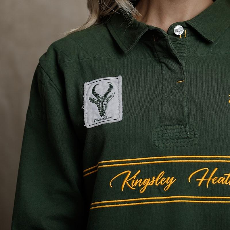 Champs MVP 2.0 Rugby Polo Long Sleeve - Forest