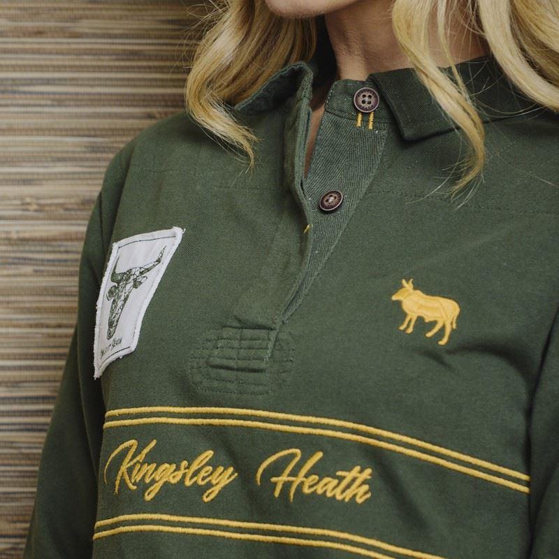 Champs MVP 2.0 Rugby Polo LS - Forest