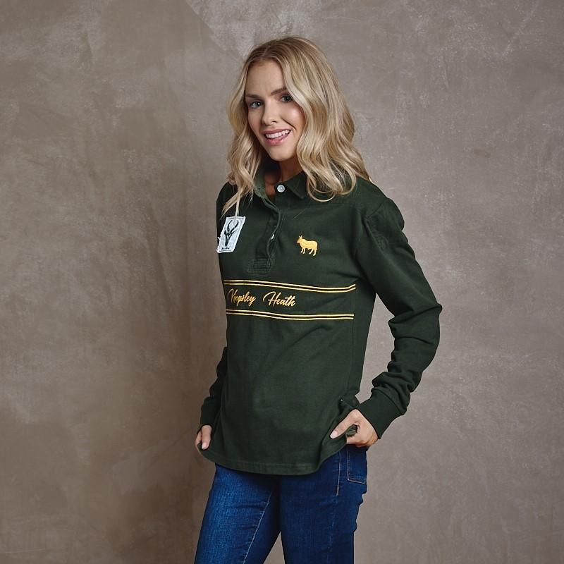 Champs MVP 2.0 Rugby Polo Long Sleeve - Forest