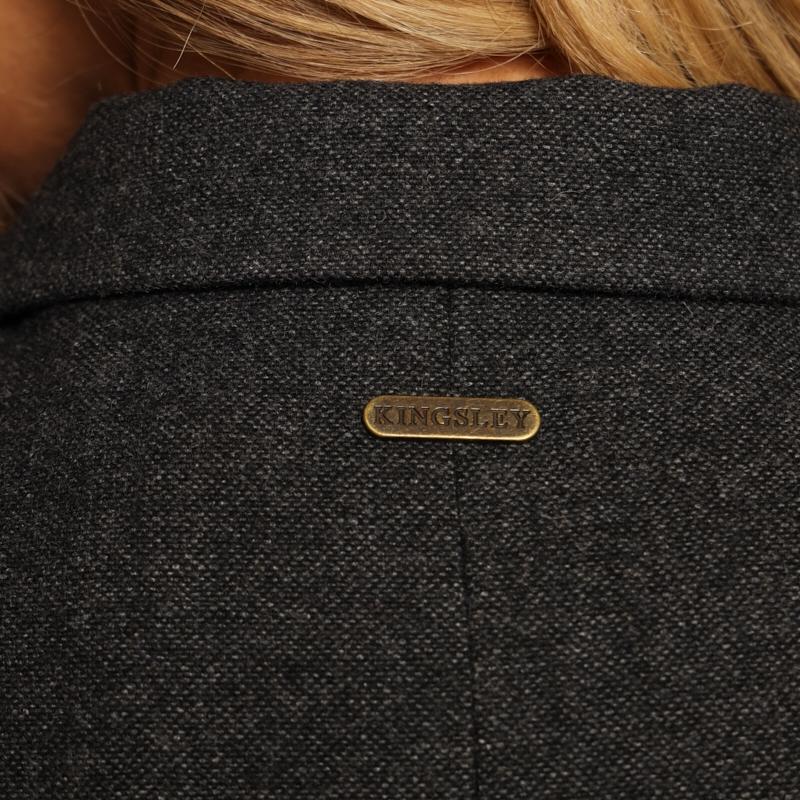Kingsley Luxe Tweed Blazer - Jackal