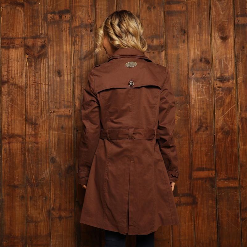 Cape Quarter Trench Coat III - Choc