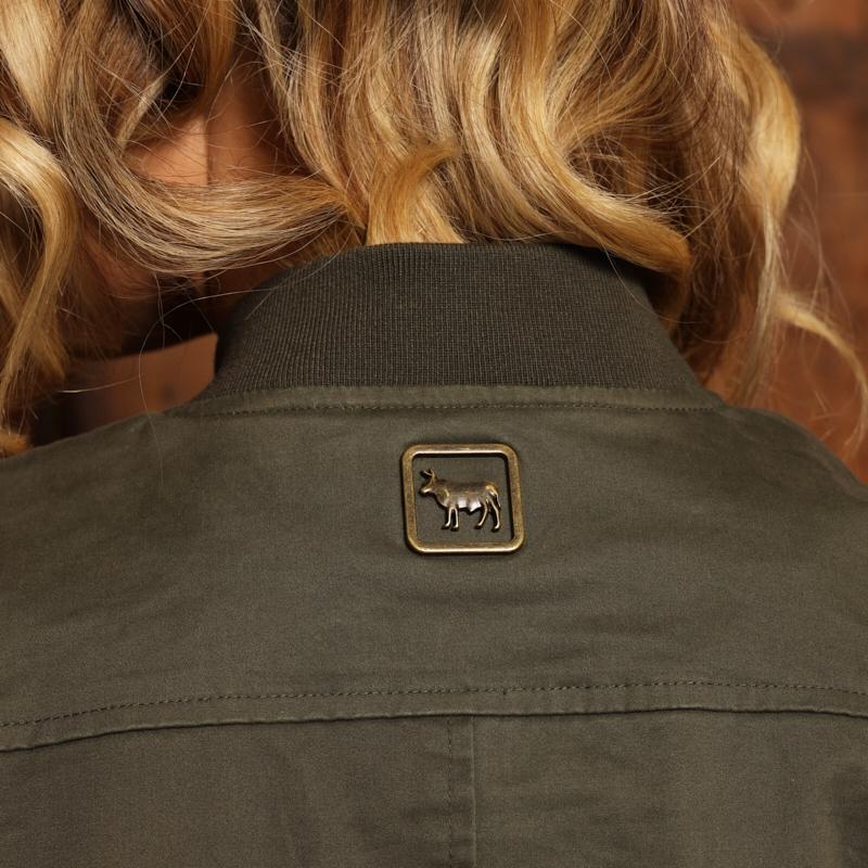 Kingsley Heath The Lawns Bomber Jacket - Fatigue