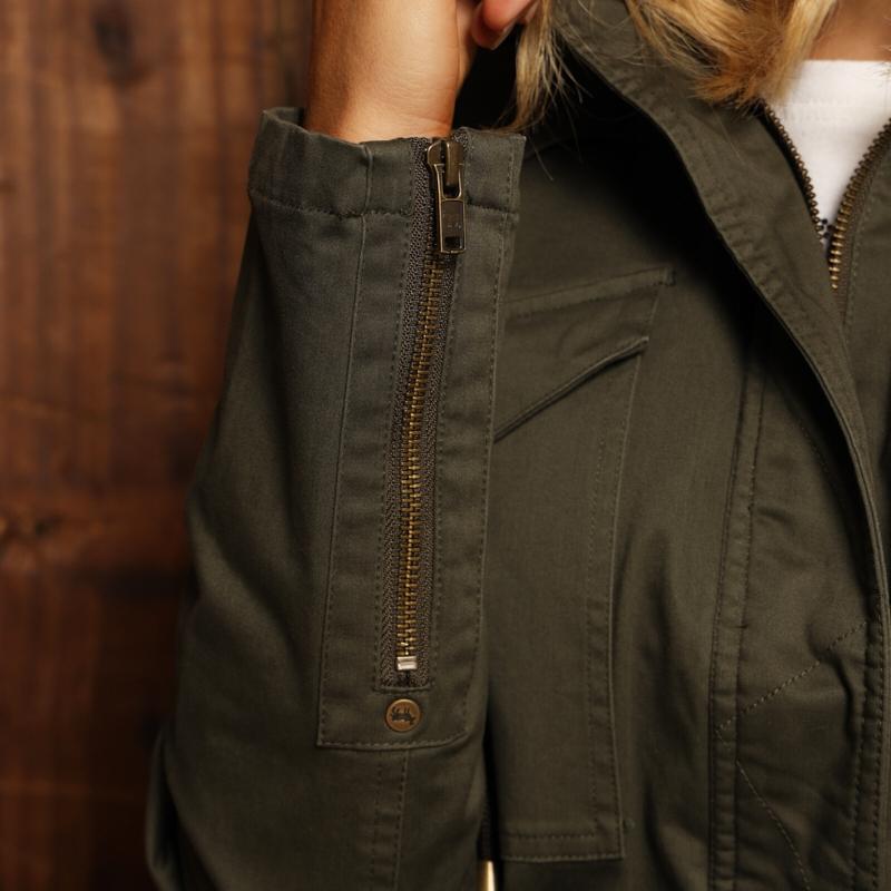 Kingsley Heath Ngala Camp Bush Parka – Fatigue