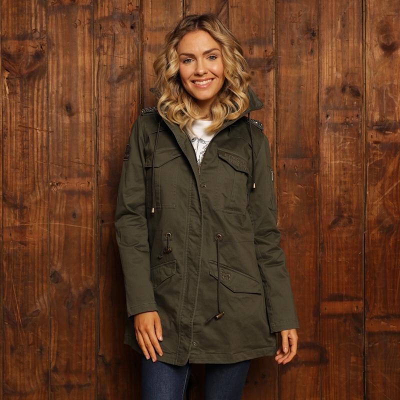 Kingsley Heath Ngala Camp Bush Parka – Fatigue