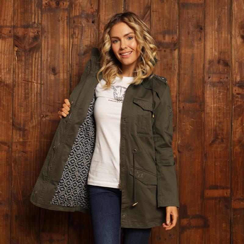 Kingsley Heath Ngala Camp Bush Parka – Fatigue
