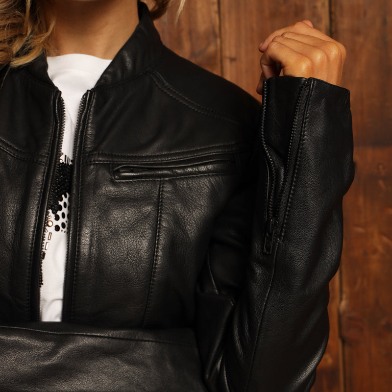 Ulusaba Leather Jacket - Mamba