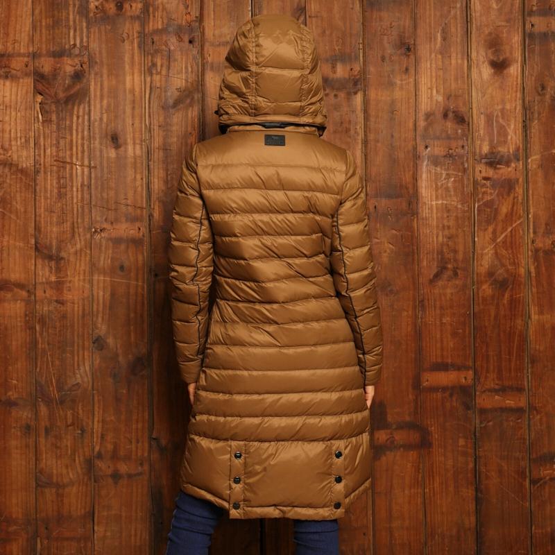 KIngsley Heath Hilton Longline Puffer - Olive