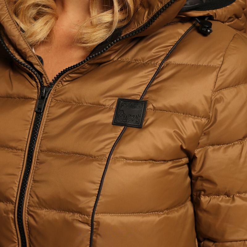 KIngsley Heath Hilton Longline Puffer - Olive