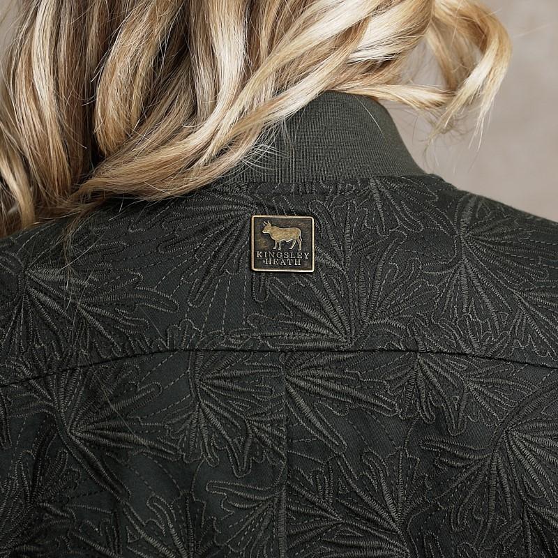Escape Embroidered Bomber - Fatigue