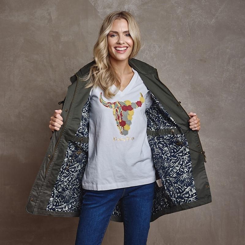 Kingsley Heath | Delta Bush Parka Ladies – Cotton Stretch