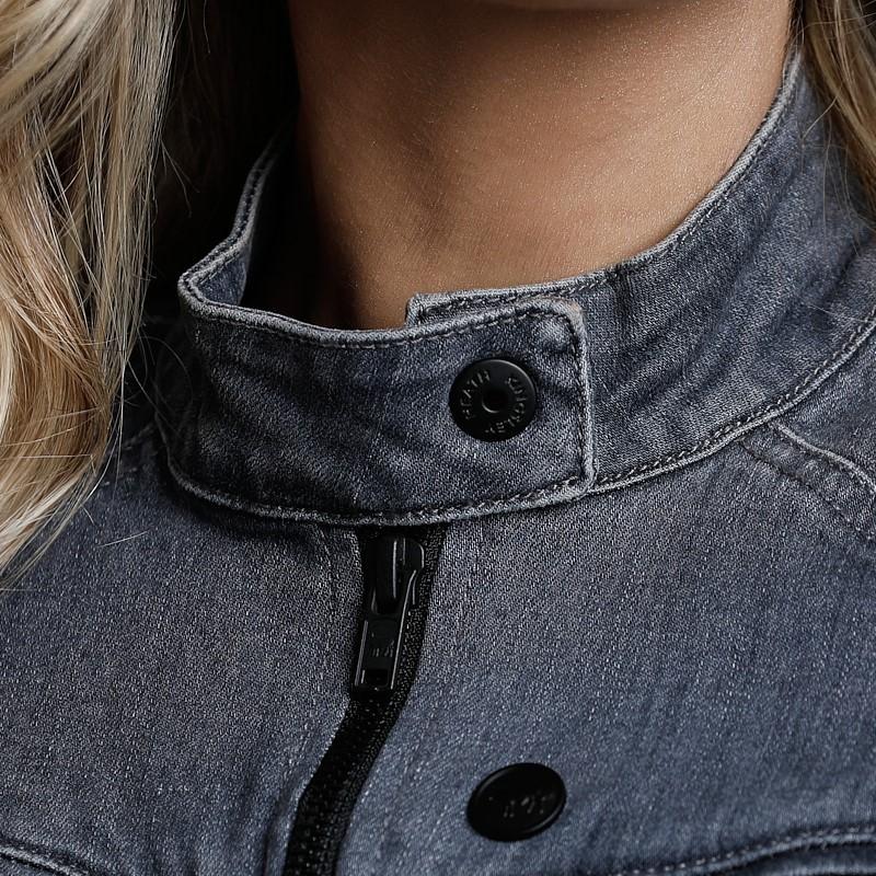 Urban Fem Denim Jacket - Light Grey