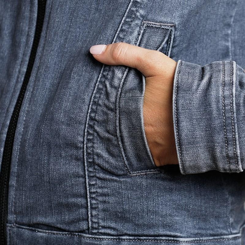 Urban Fem Denim Jacket - Light Grey
