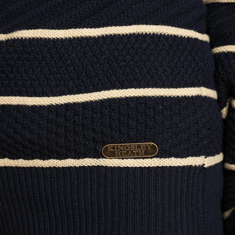 Kingsley Sabi Striped Pullover Knit - Midnight